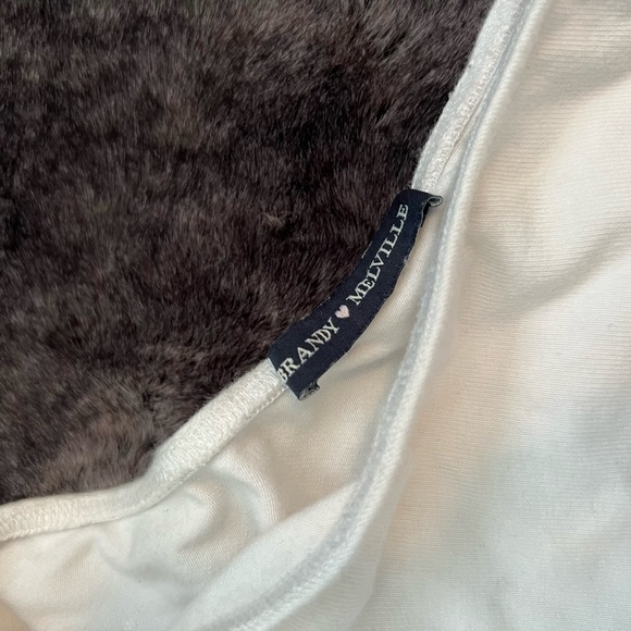 💛Buy two, get one💛 Brandy Melville One Shoulder Top - Picture 2 of 2